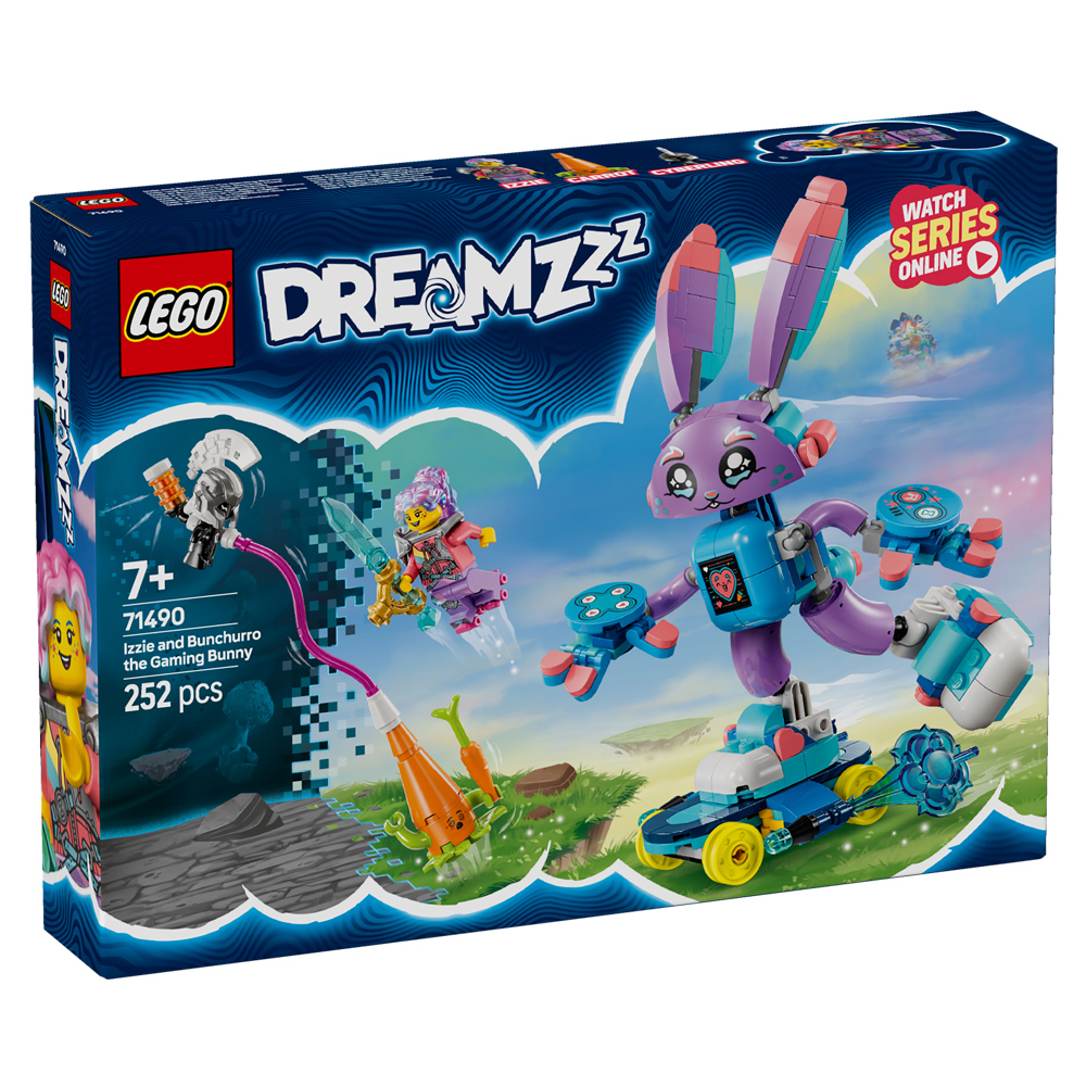 Lego DREAMZzz 2in1 Izzie and Bunchurro the Gaming Bunny 71490